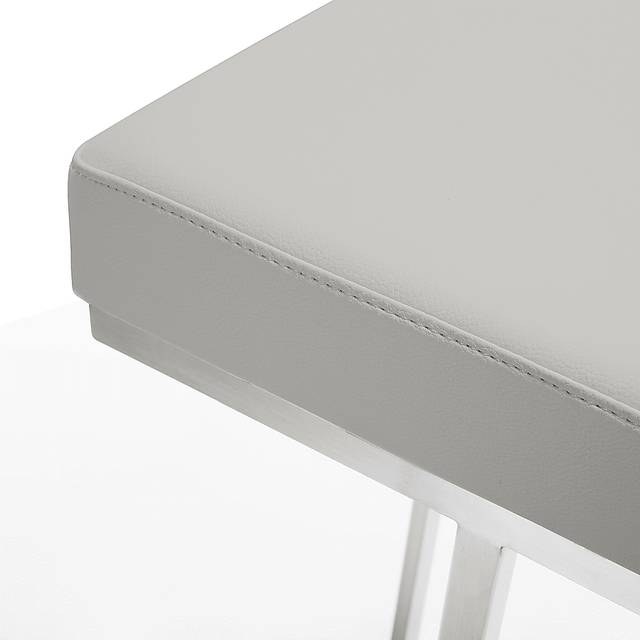 Niza Light Gray Barstools (Set of 2) - Thumbnail - Image 2