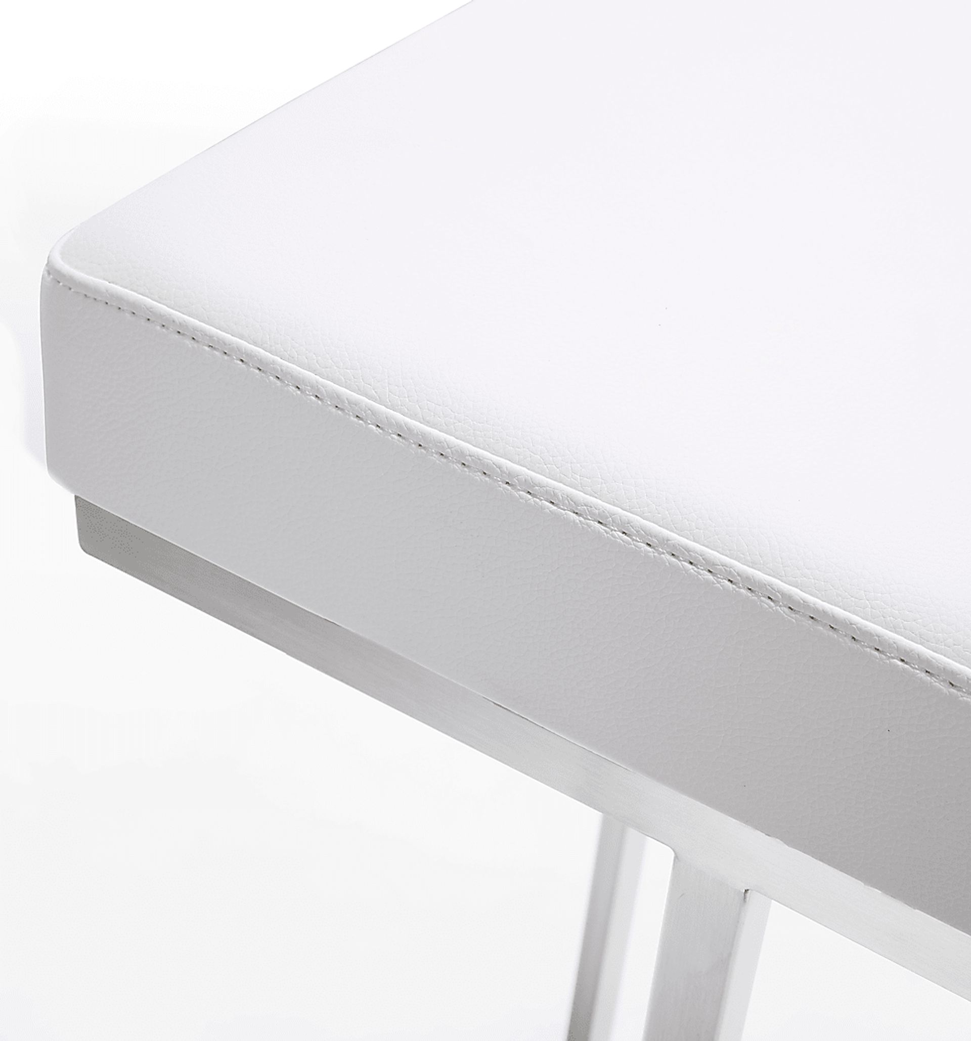 Niza White Barstools (Set of 2) - Image 2