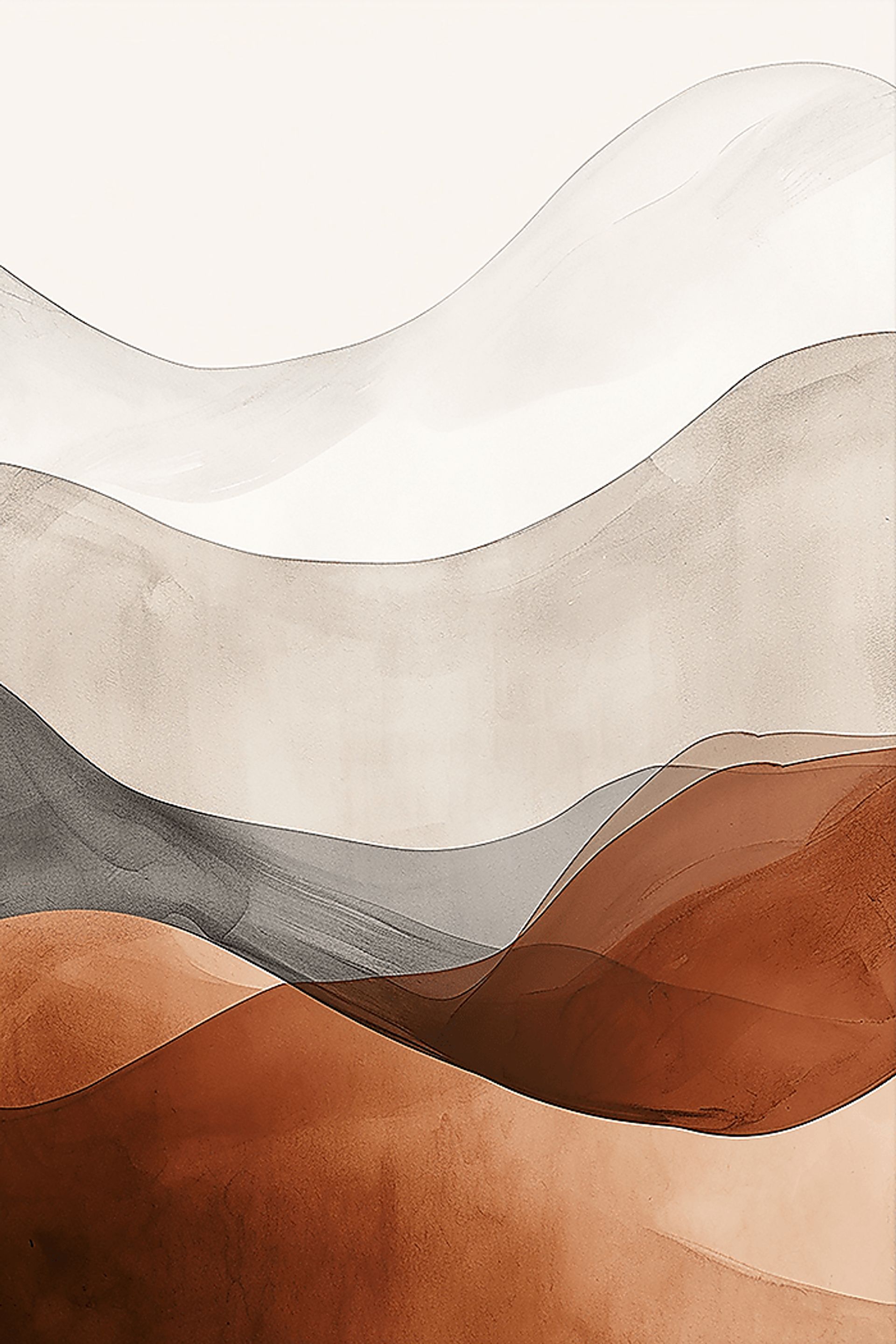 Nizhoni Beige Artwork - Image 1