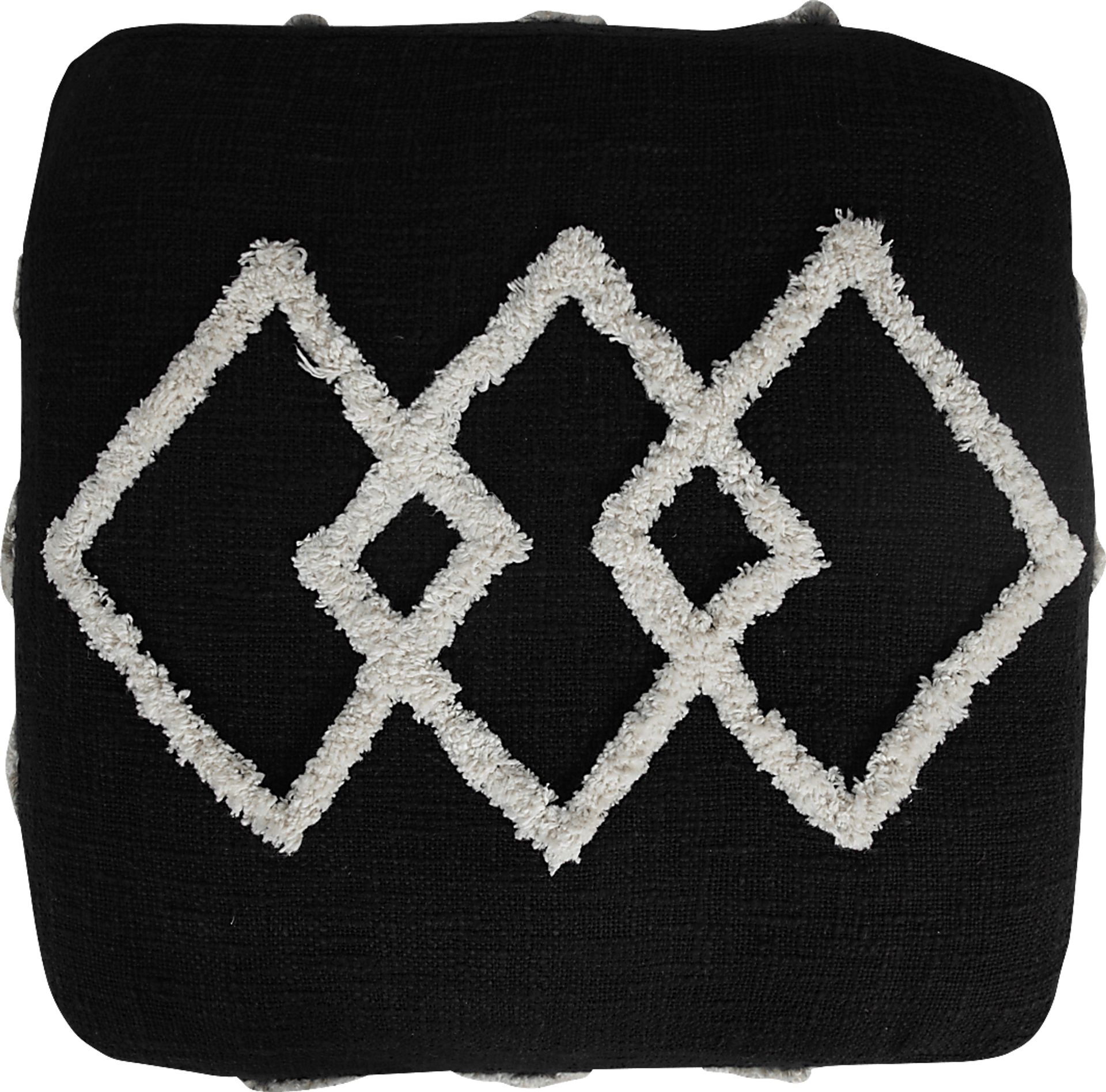 Njalia Black Pouf - Image 8