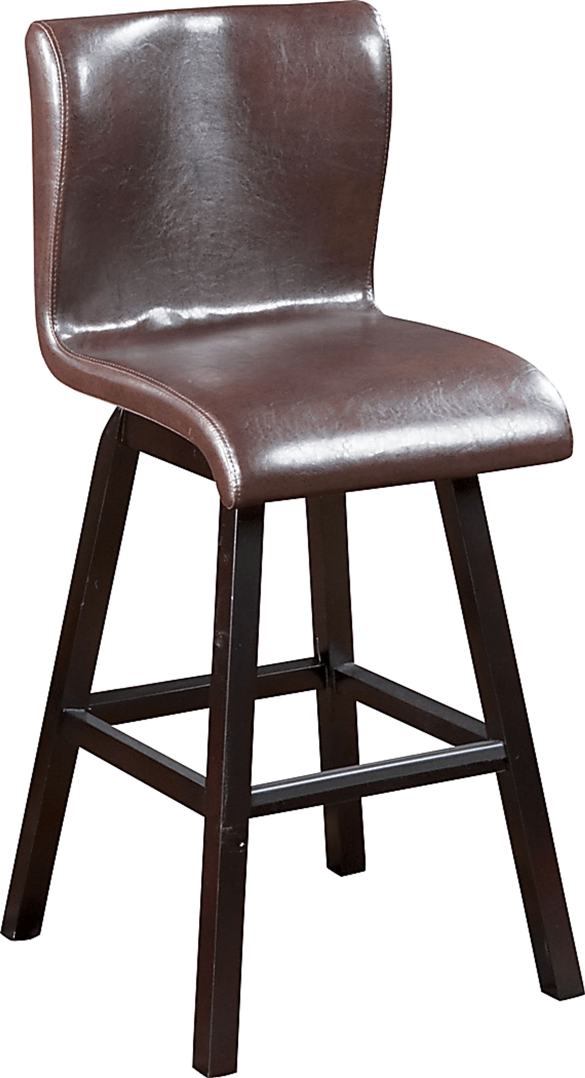 Noah Chocolate 4 Pc Bar Height Dining Room with Chocolate Barstools - Image 4