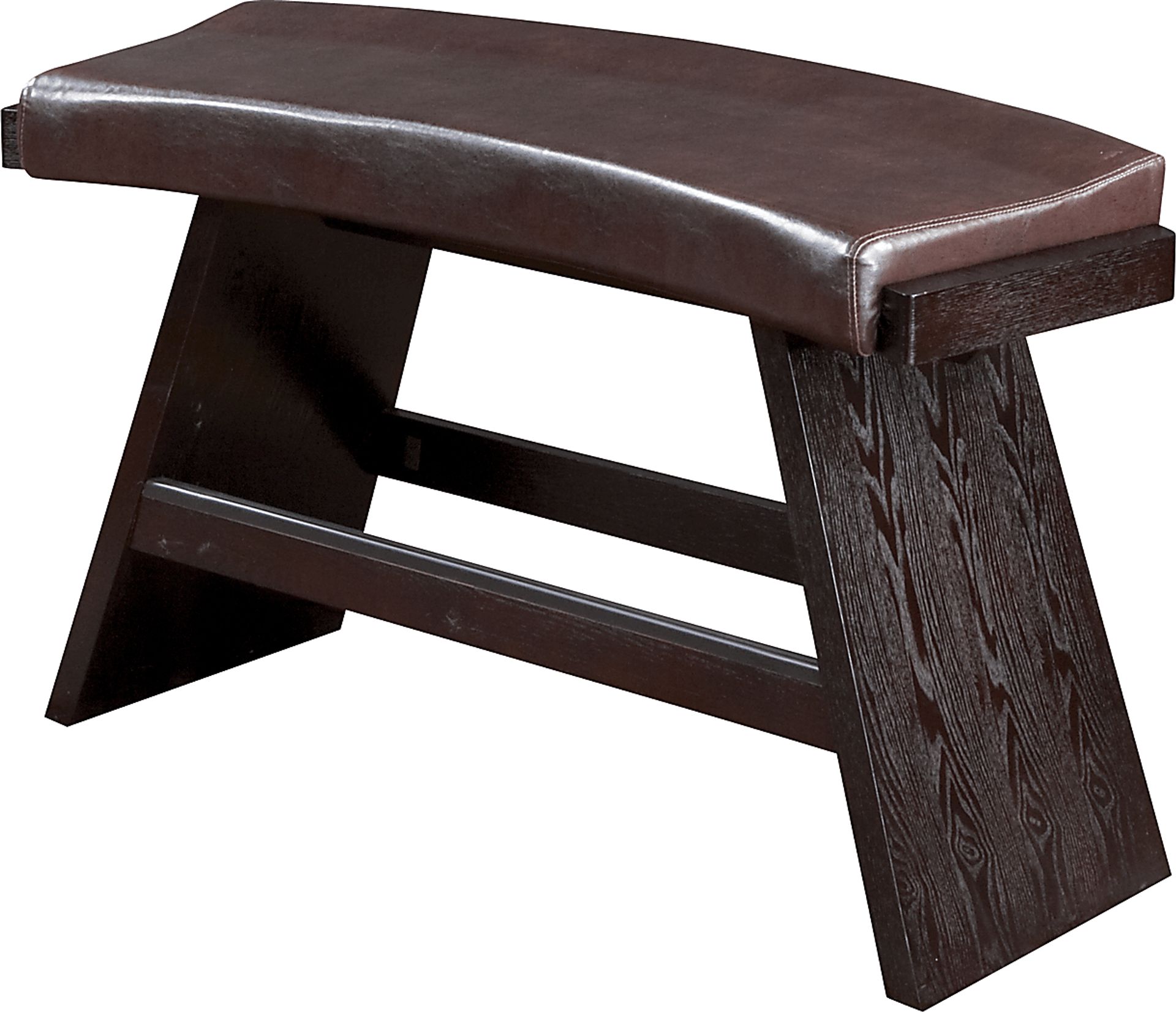Noah Chocolate 4 Pc Bar Height Dining Room with Chocolate Bar Height Benches - Image 3