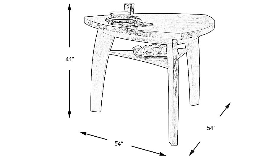 Noah chocolate bar discount height dining table