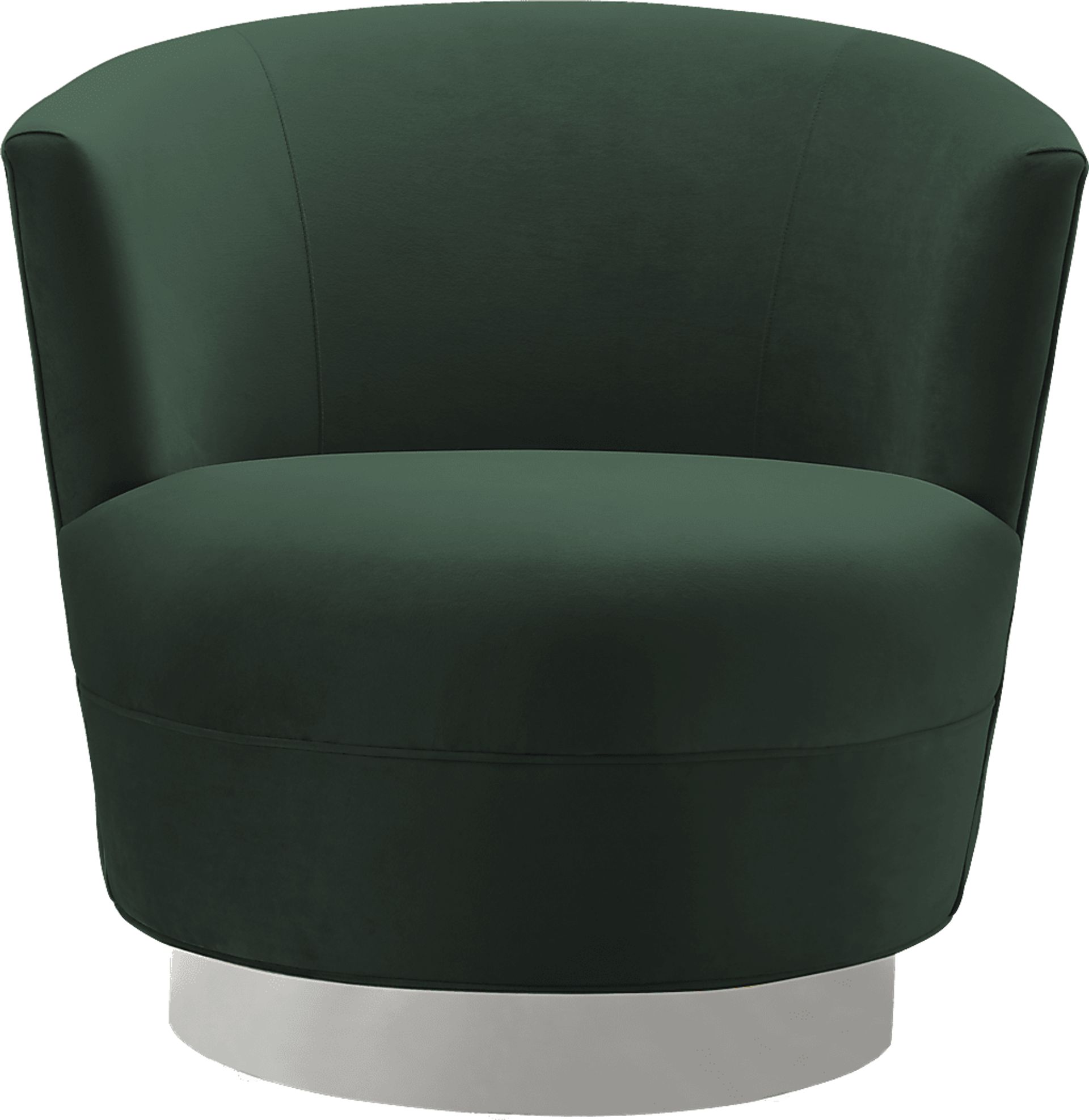 Noah Place Green Swivel Chair - Image 3