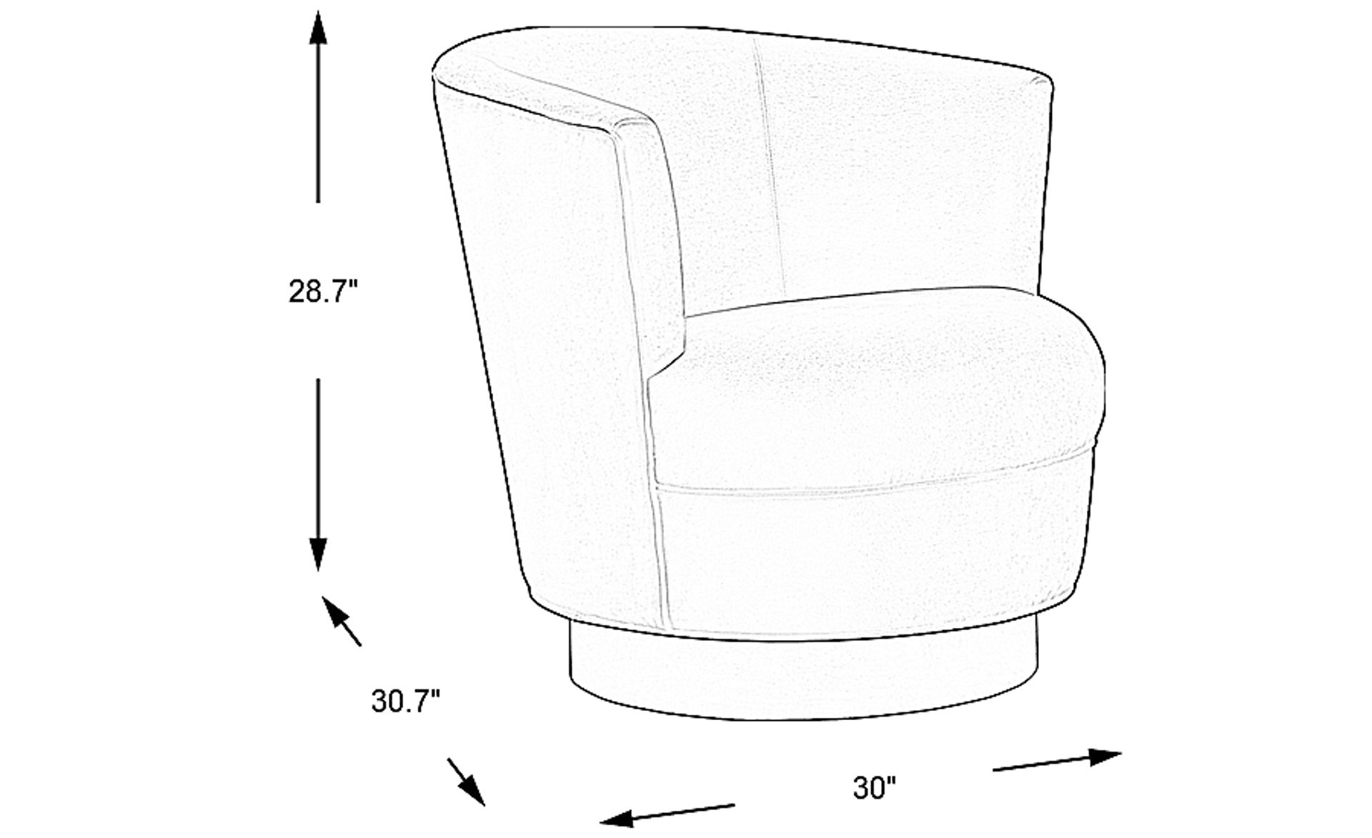 Dimension Image. Please refer to the Dimension Tab on this page for dimension details.