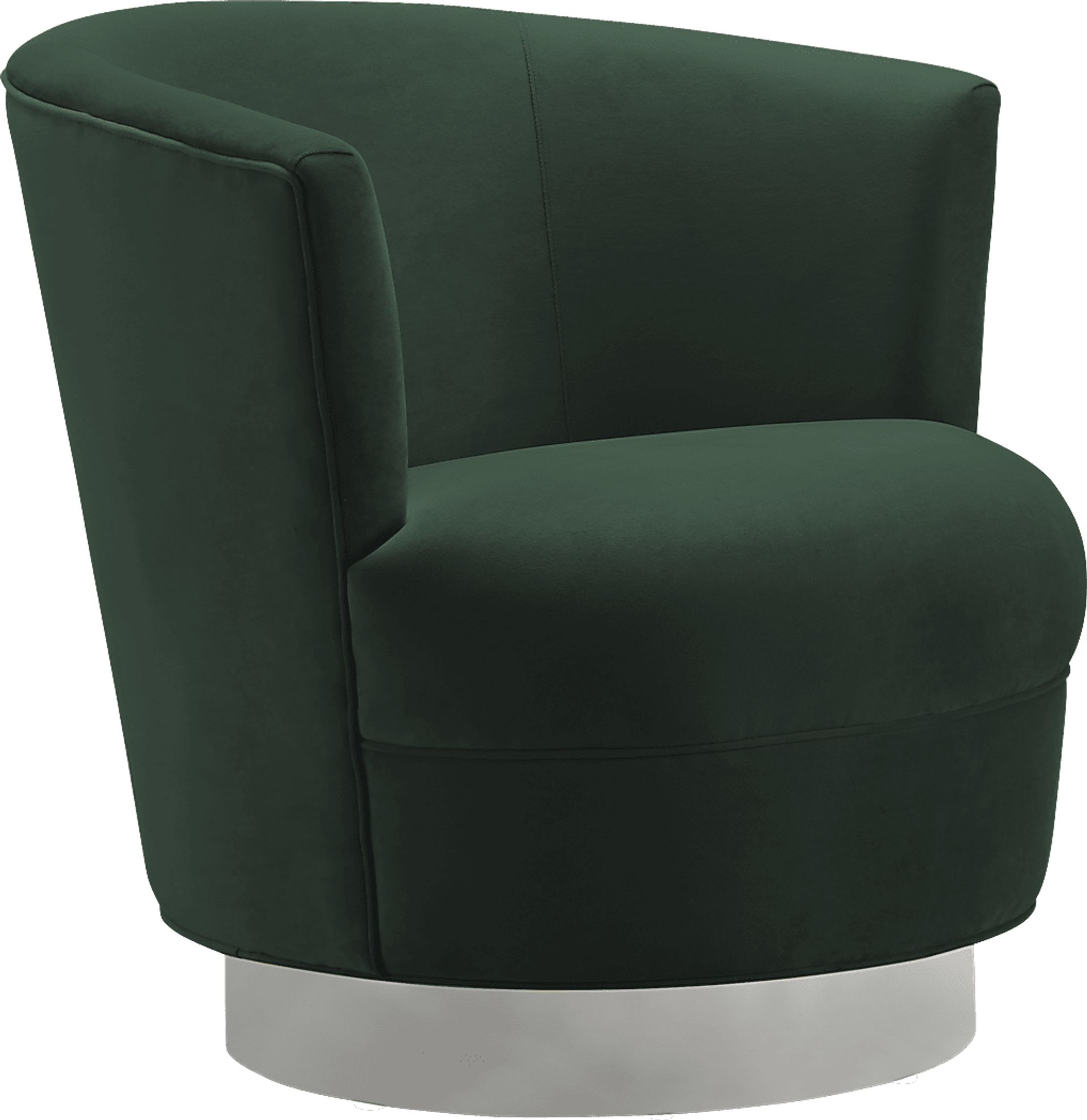 Noah Place Green Swivel Chair - Image 1