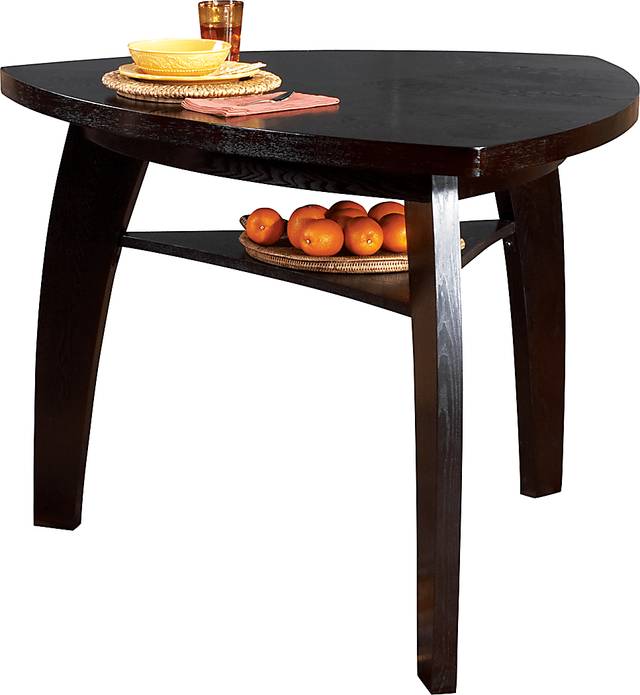 Noah Chocolate 4 Pc Bar Height Dining Room with Chocolate Barstools - Thumbnail - Image 2