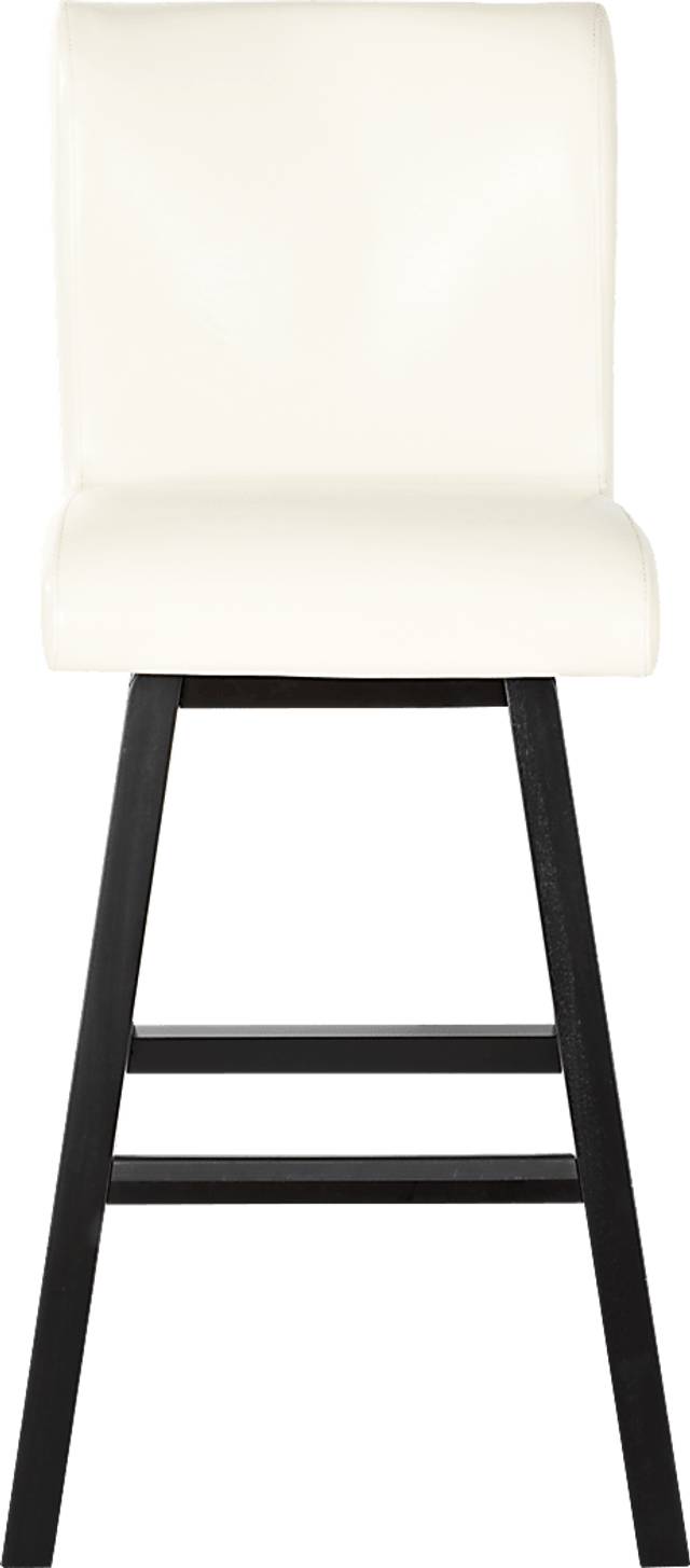 Noah Chocolate 7 Pc Bar Height Dining Room with Vanilla Barstools - Thumbnail - Image 5