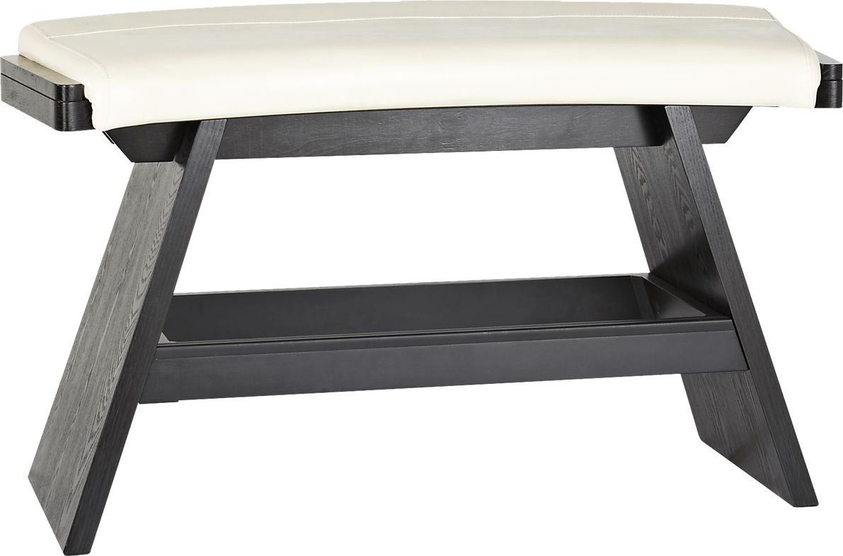 Noah Chocolate 5 Pc Bar Height Dining Room with Vanilla Barstools Rooms To Go