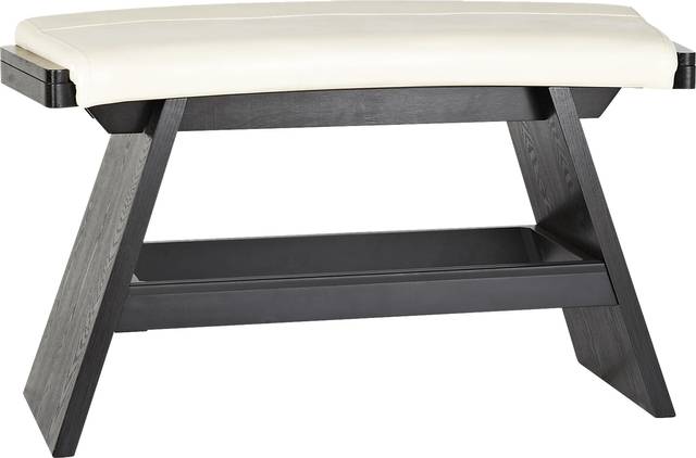 Noah Chocolate 5 Pc Bar Height Dining Room with Vanilla Barstools - Thumbnail - Image 3