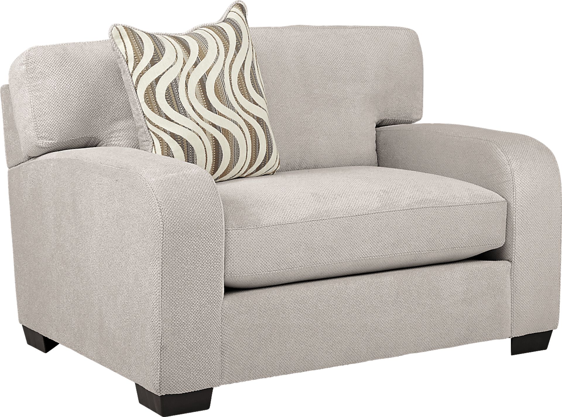Nob Hill Beige Chair - Image 1