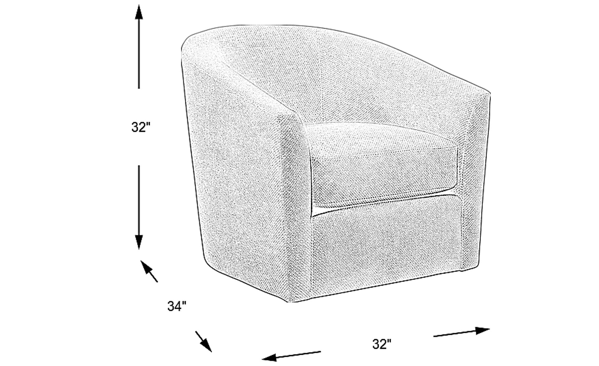 Dimension Image. Please refer to the Dimension Tab on this page for dimension details.