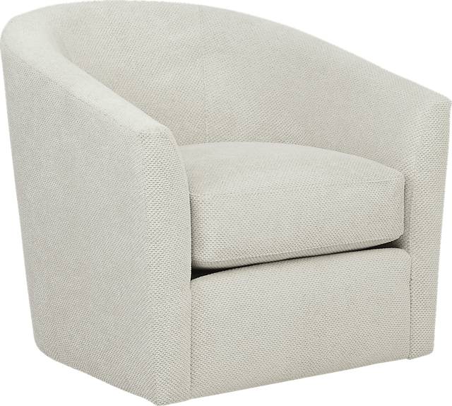 Nob Hill Beige Swivel Chair - Thumbnail - Image 1
