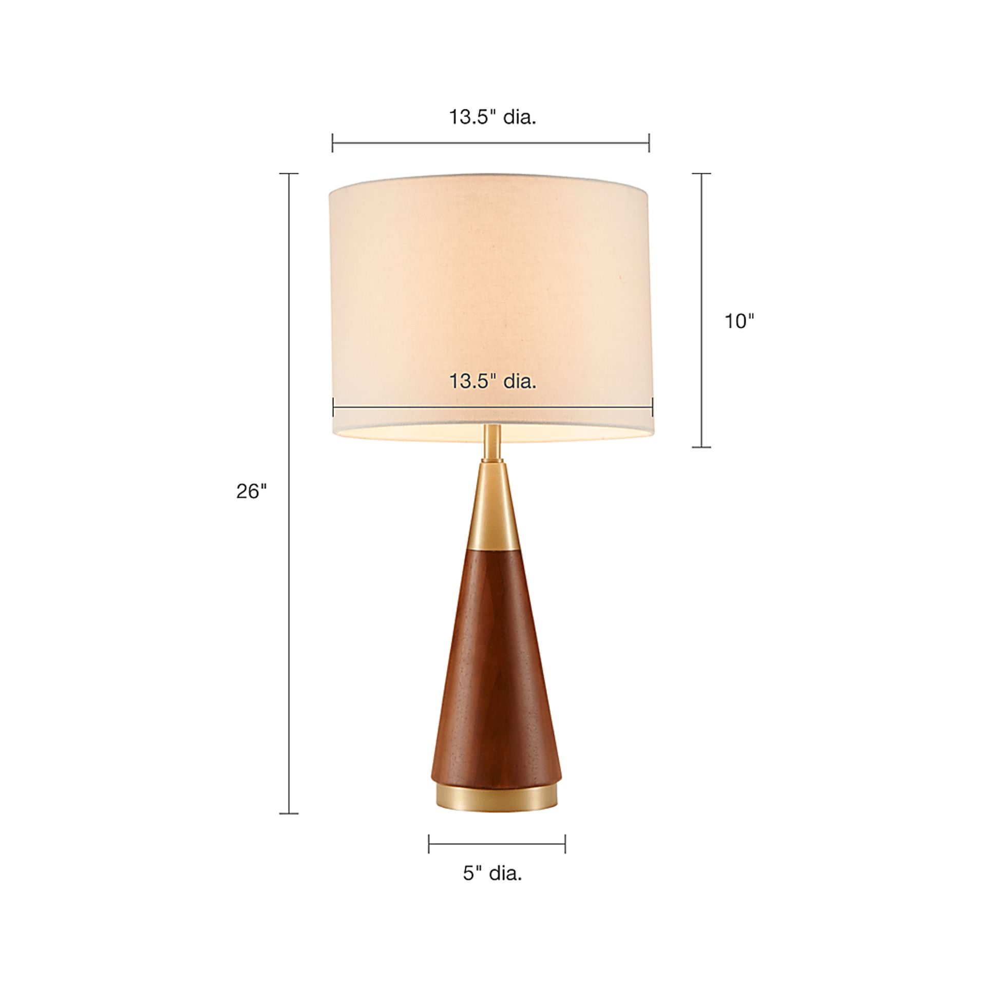 Noble Post Brown Lamp - Image 8