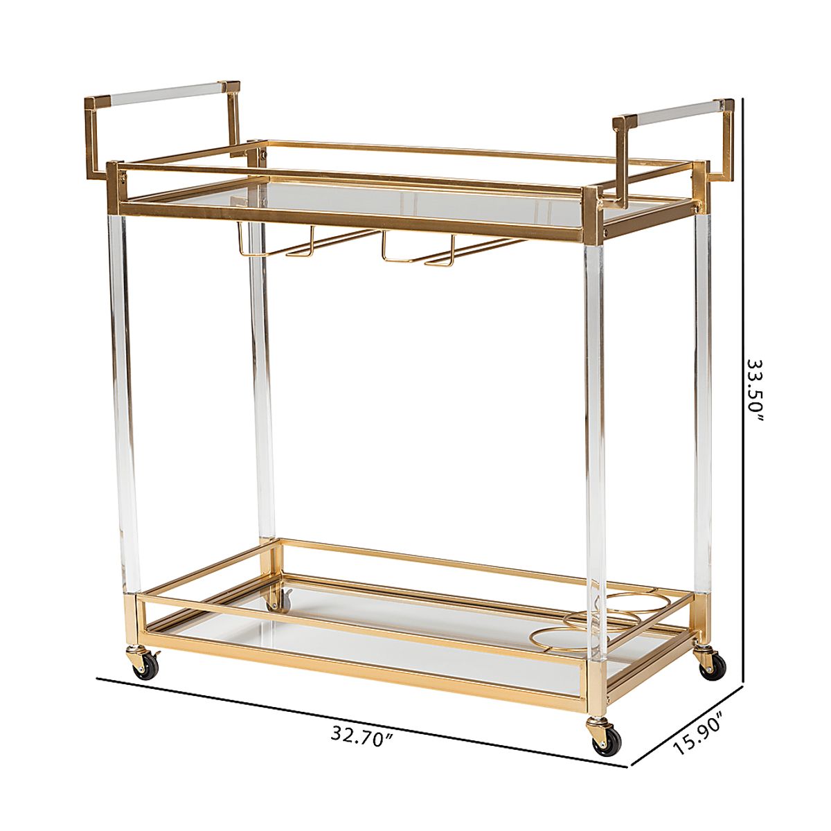 Nochaway Gold Yellow Bar Cart Rooms to Go — free download