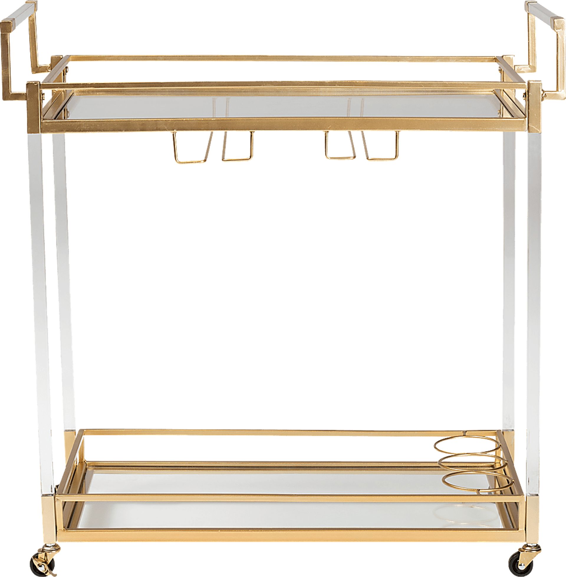 Nochaway Gold Bar Cart - Image 3