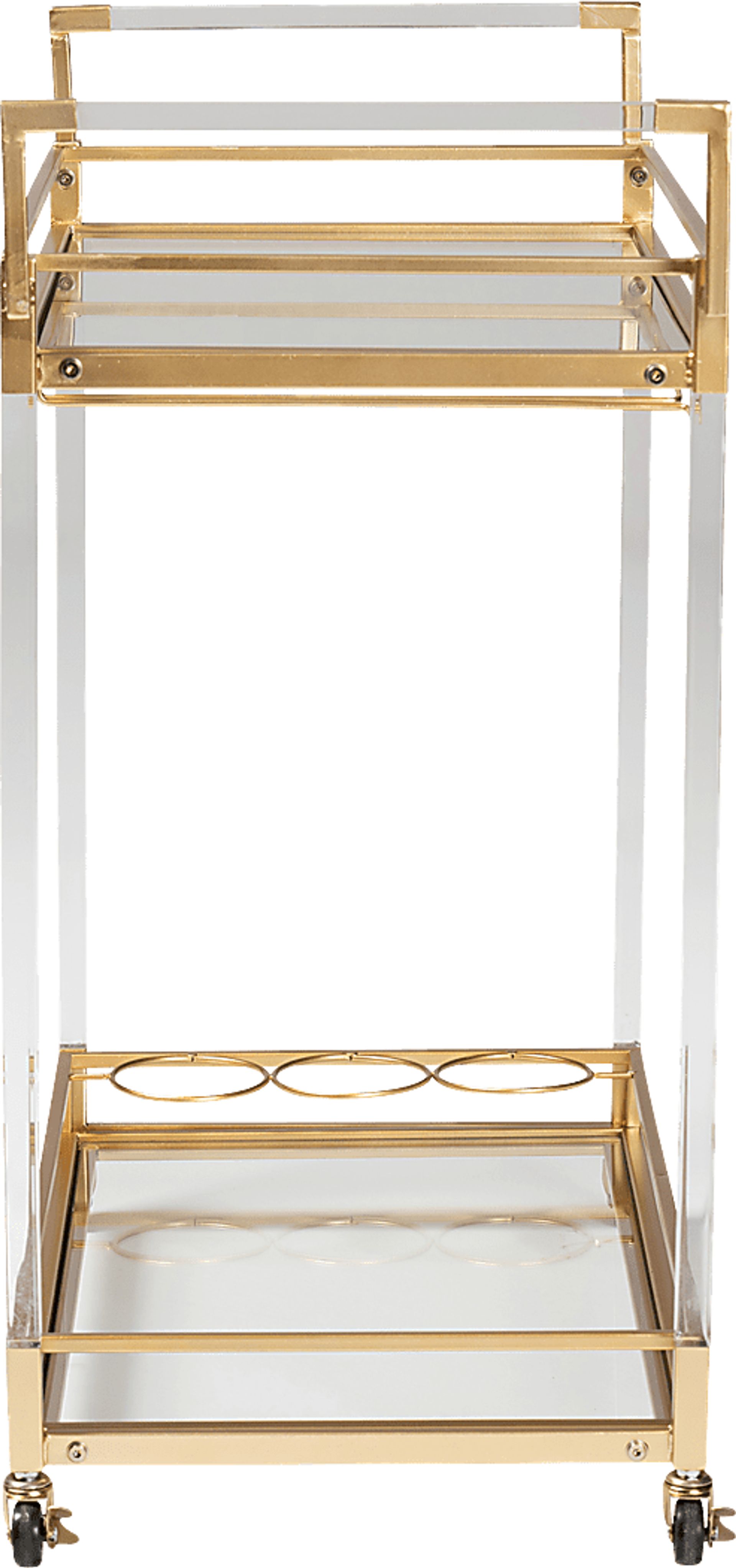 Nochaway Gold Bar Cart - Image 5
