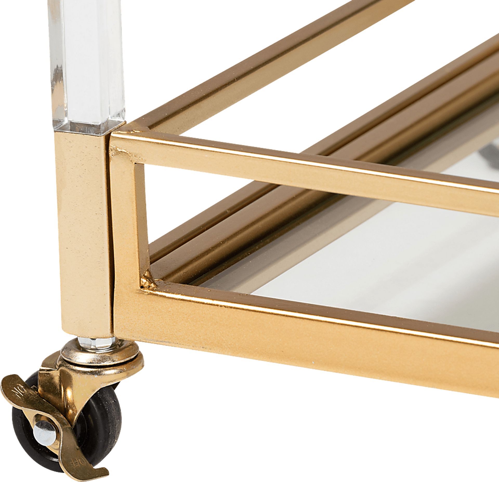 Nochaway Gold Bar Cart - Image 8