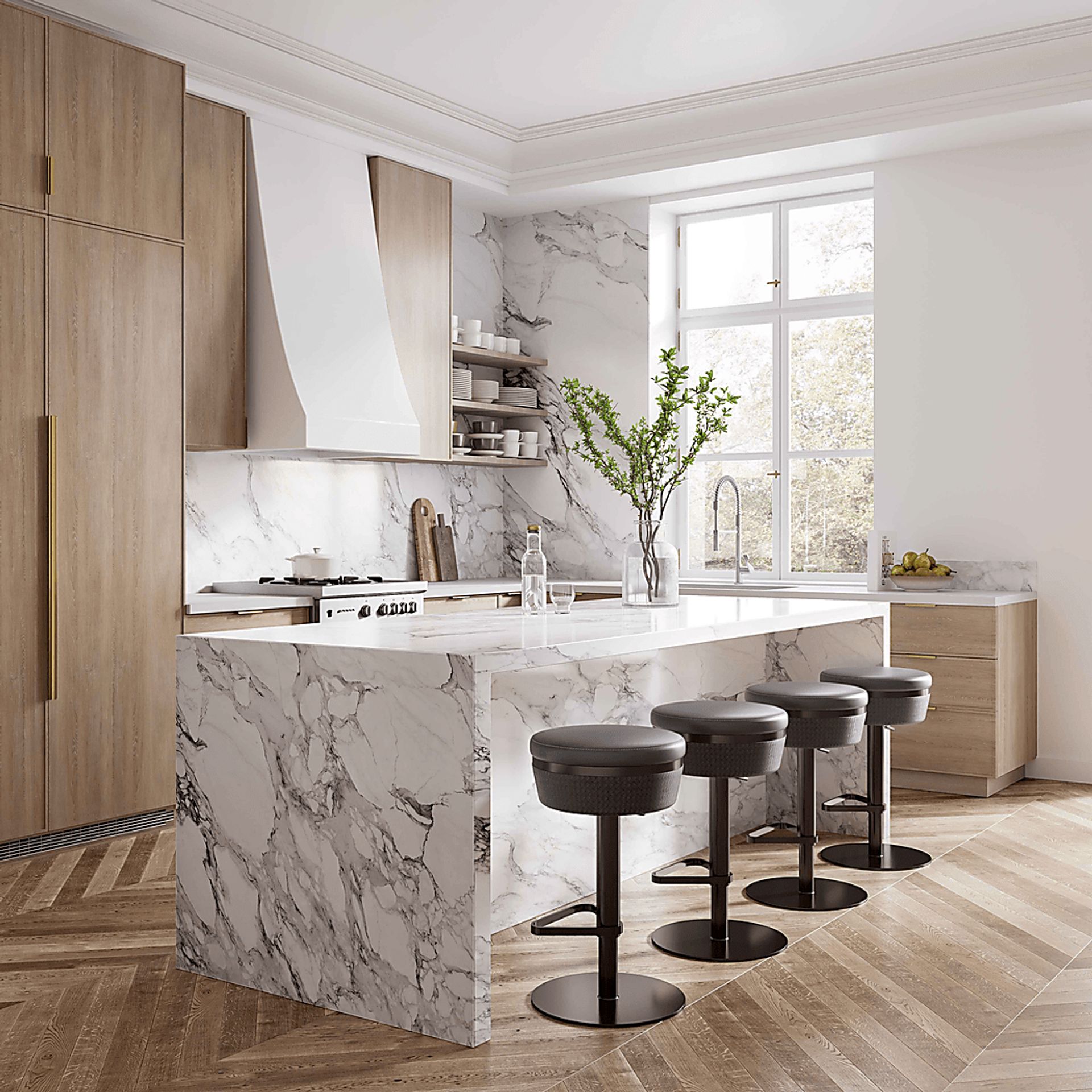 Nocumi Dark Gray Adjustable Barstool - Image 2