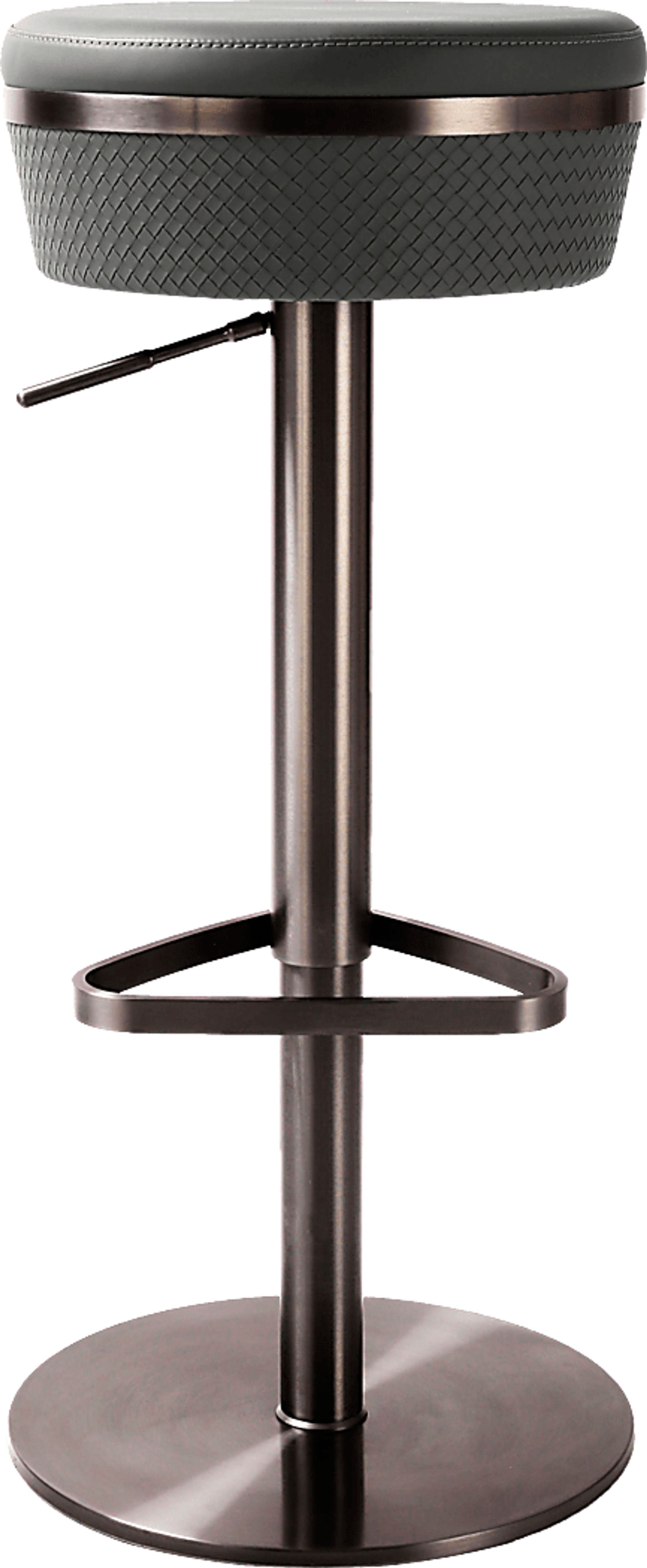 Nocumi Dark Gray Adjustable Barstool - Image 3