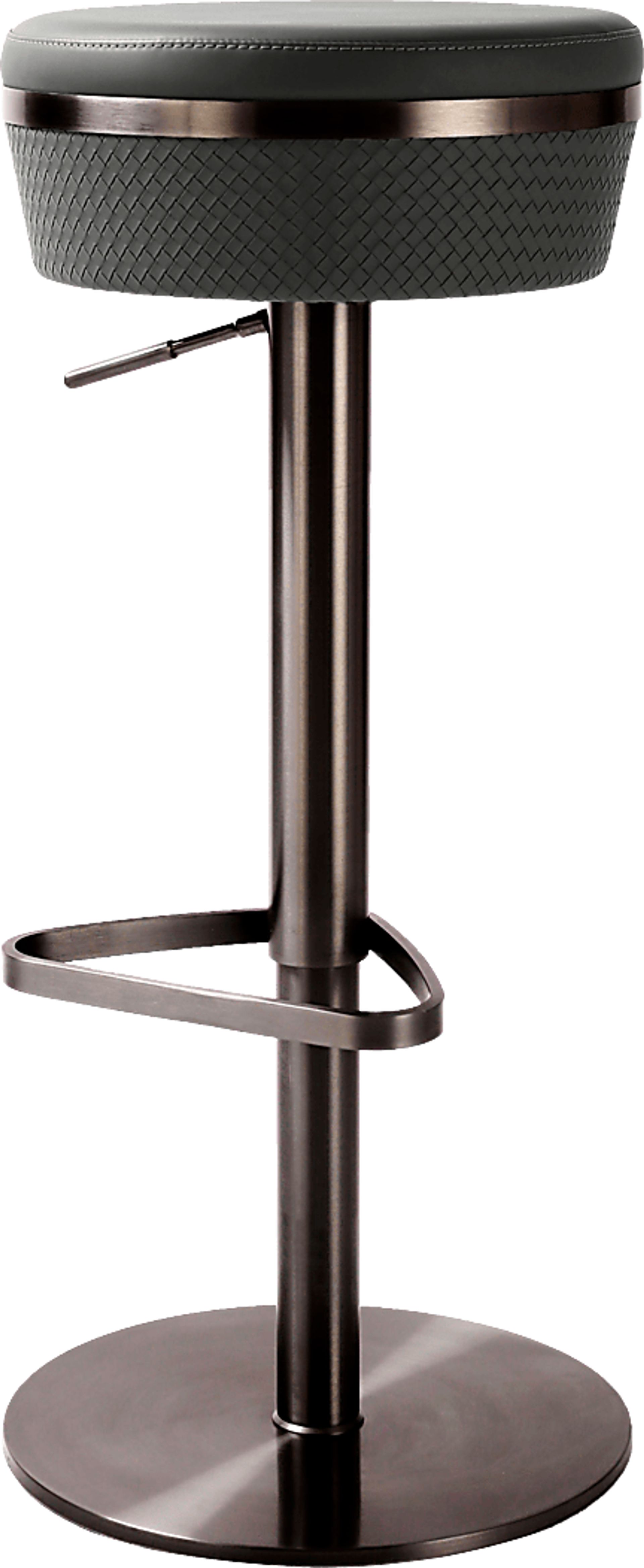 Nocumi Dark Gray Adjustable Barstool - Image 1