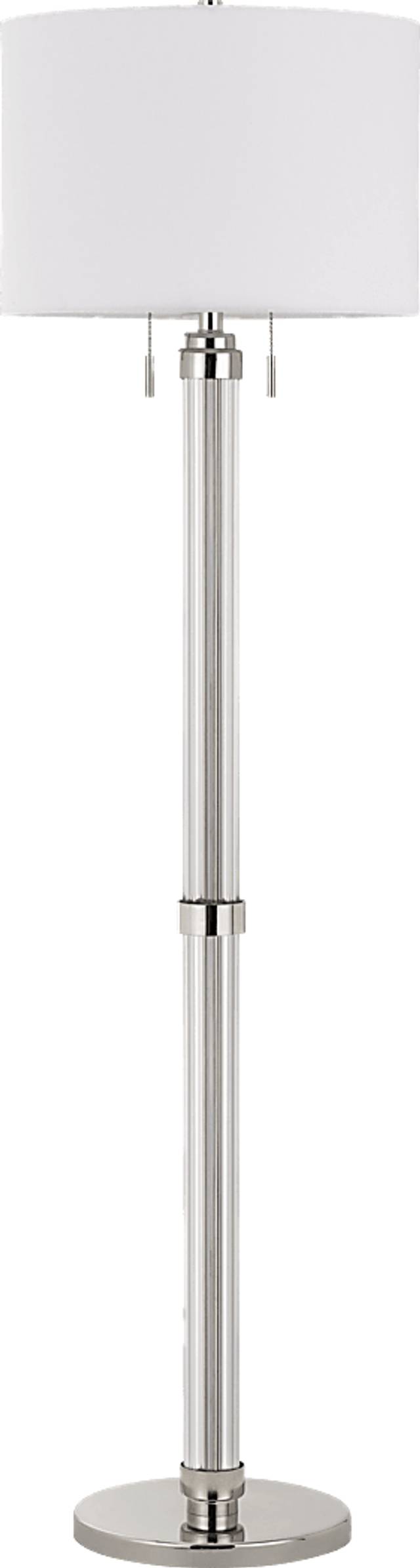 Nodyne Silver Floor Lamp - Thumbnail - Image 1