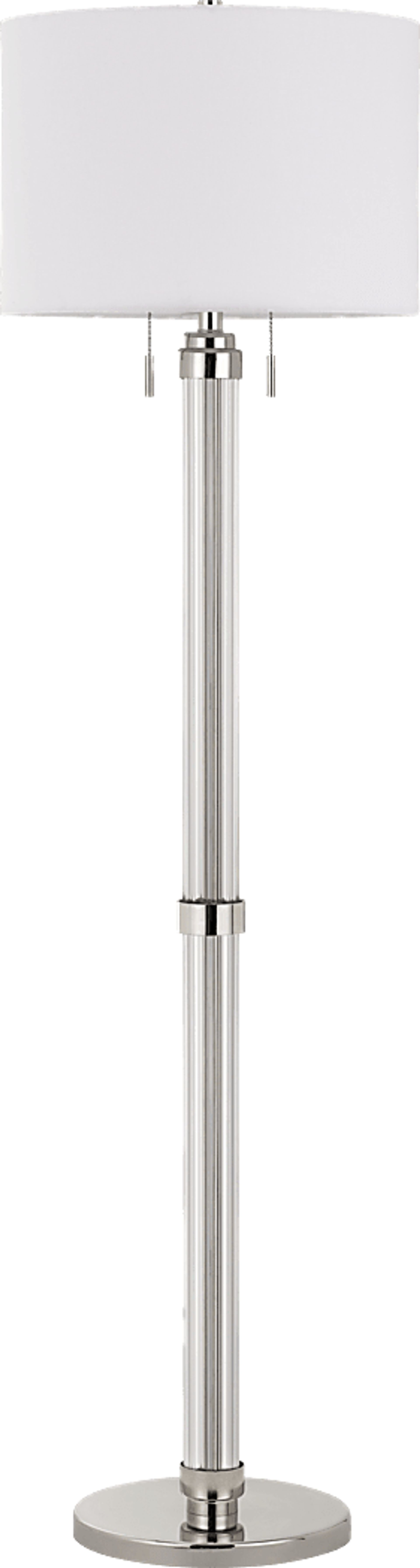 Nodyne Silver Floor Lamp - Image 1