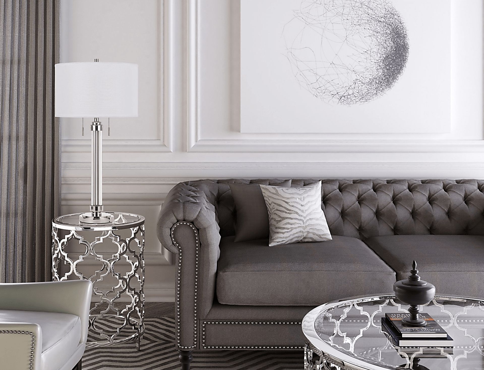 Nodyne Silver Lamp - Image 2