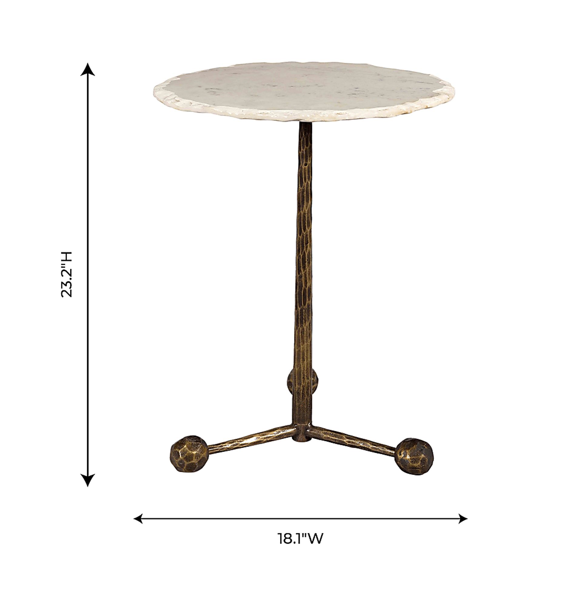 Noellar White End Table - Image 6