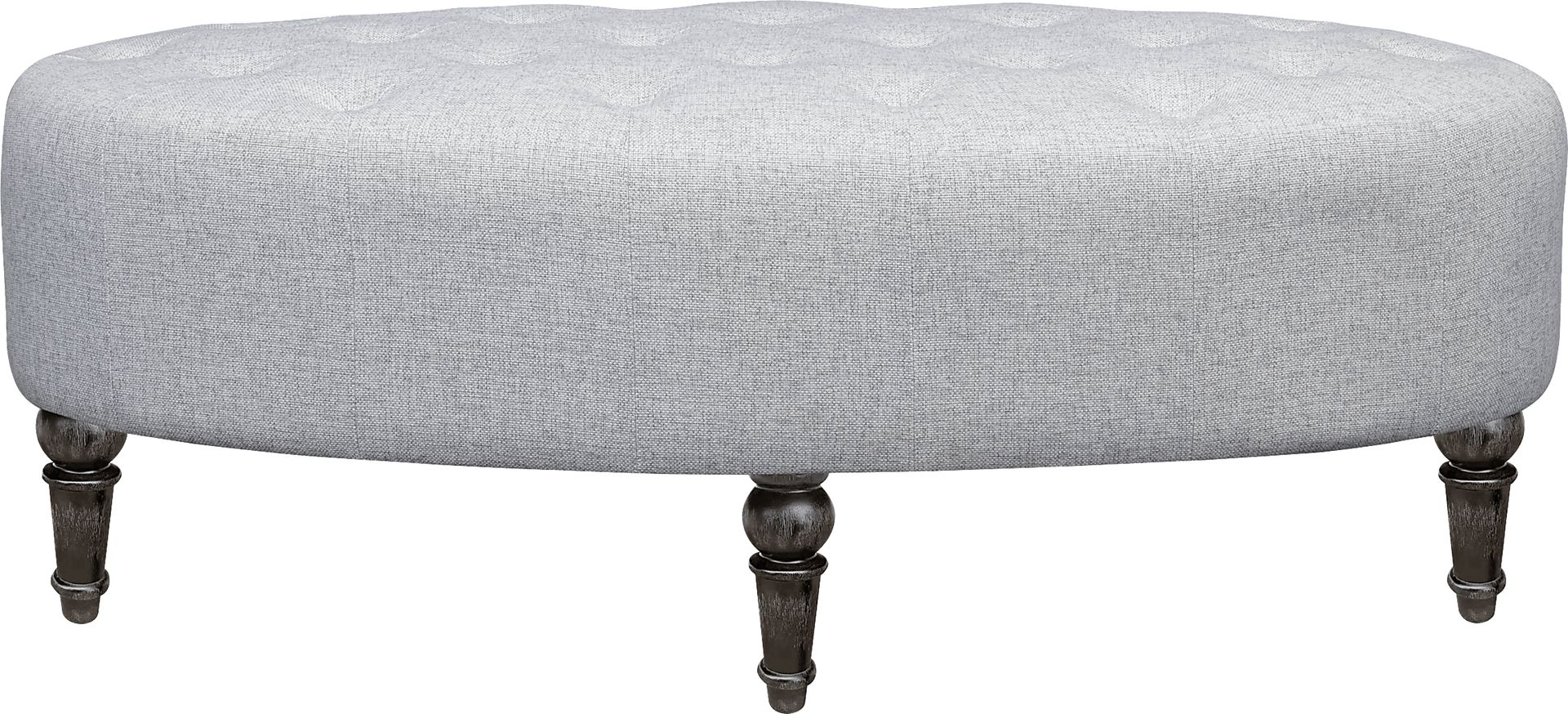 Noelle Gray Cocktail Ottoman - Image 2