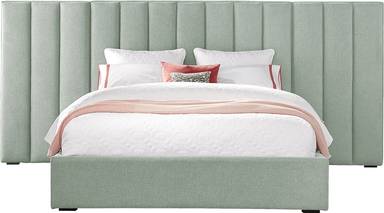 5 pc king upholstered wall bed