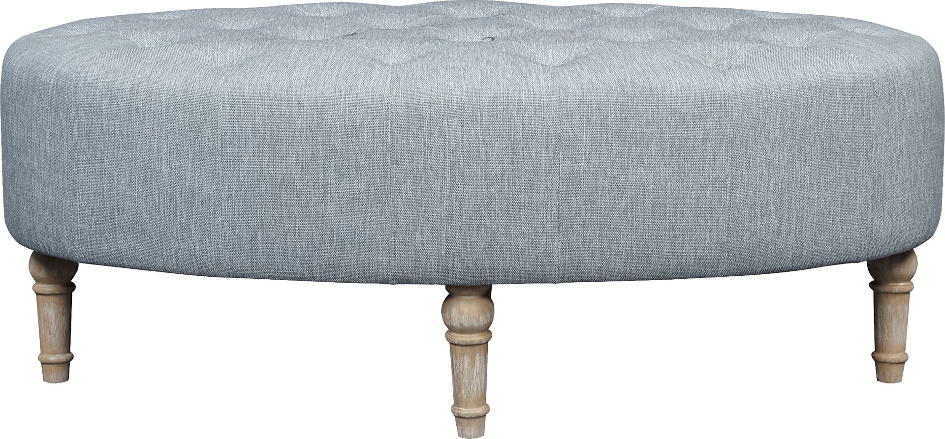 Noelle Sage Green Cocktail Ottoman - Image 2