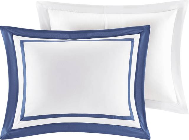 Noemy Navy 8 Pc Queen Coverlet Set - Thumbnail - Image 7