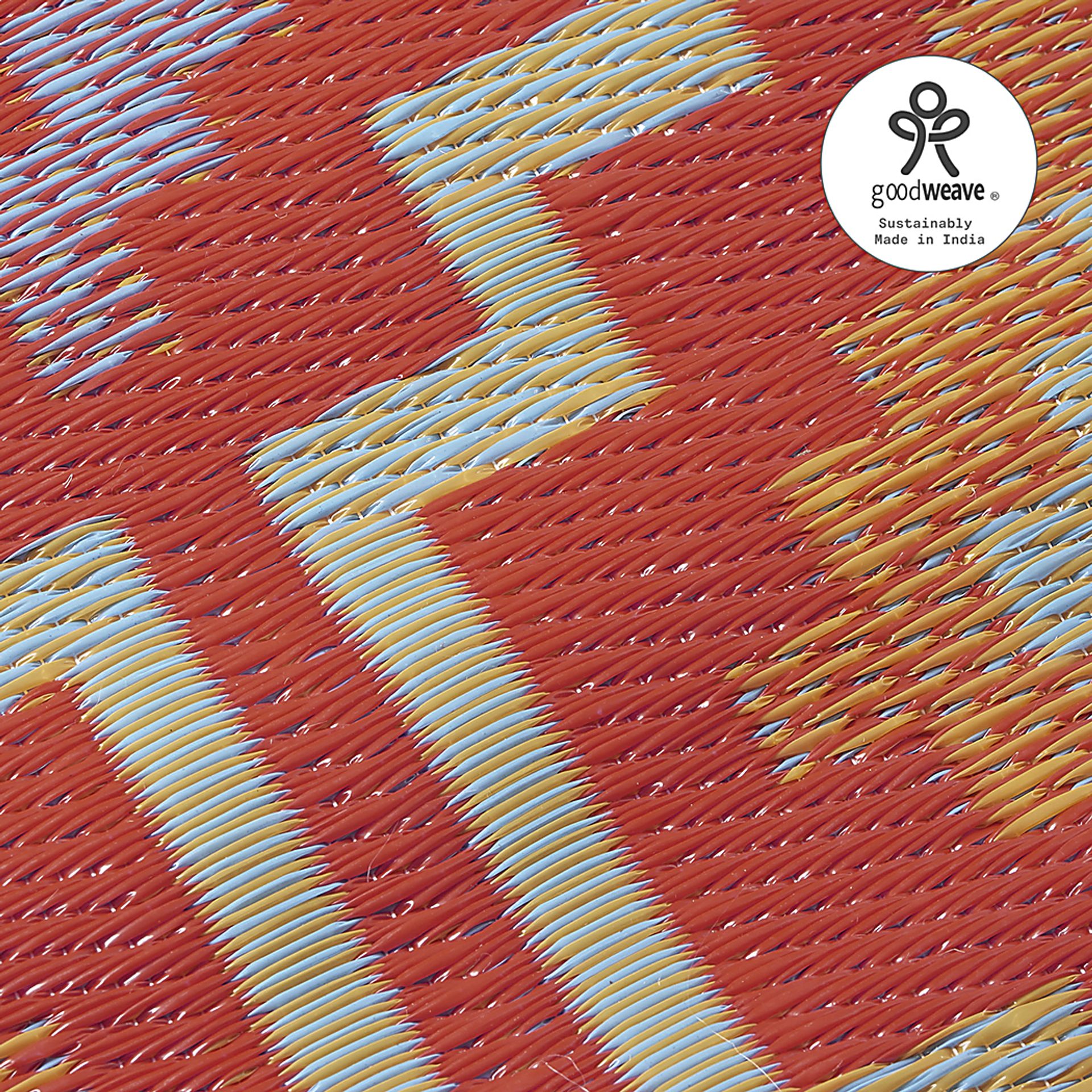 Nofezi Orange 4' x 6' Indoor/Outdoor Rug - Image 5