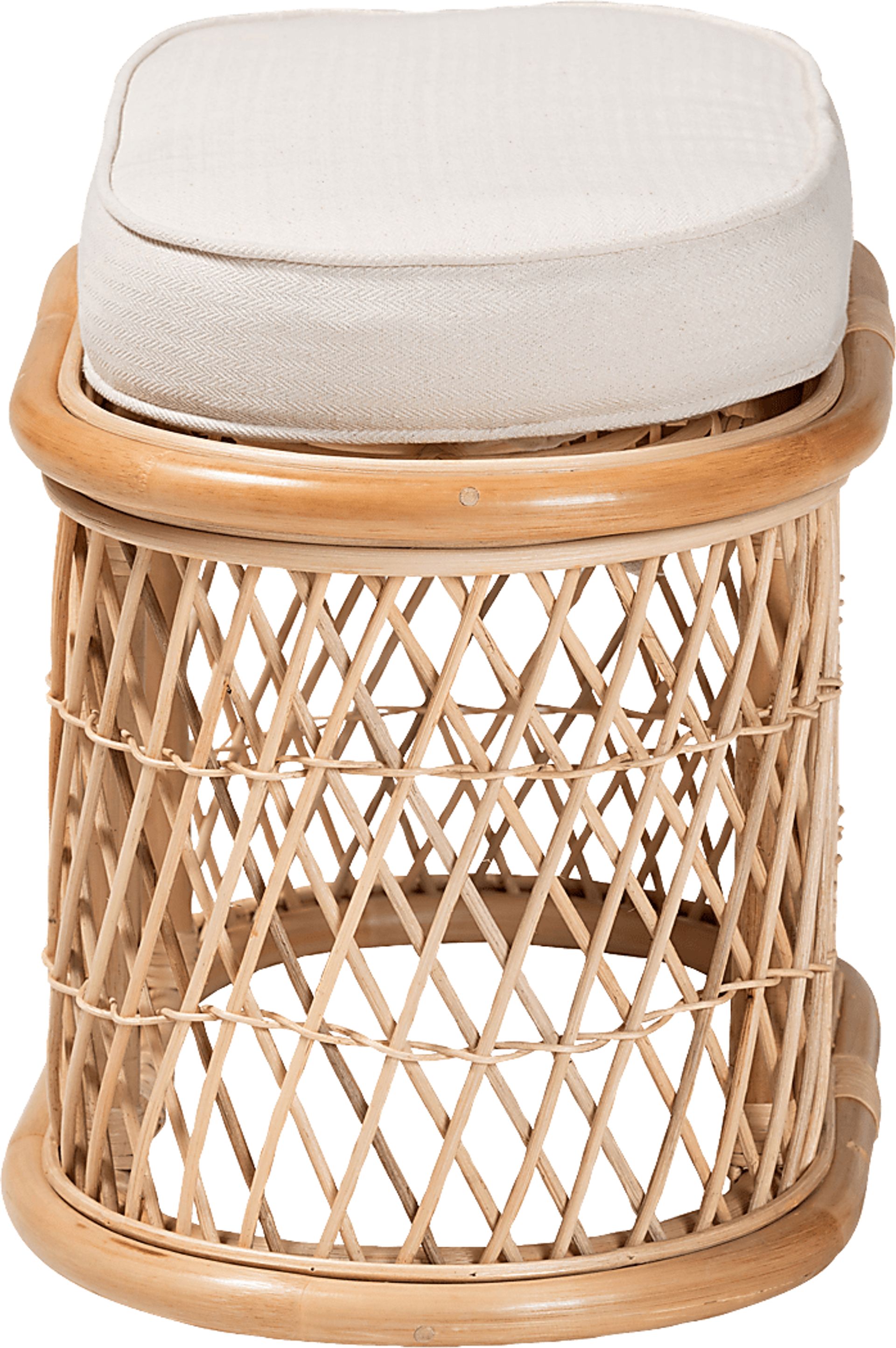 Nofftz Brown Ottoman - Image 6