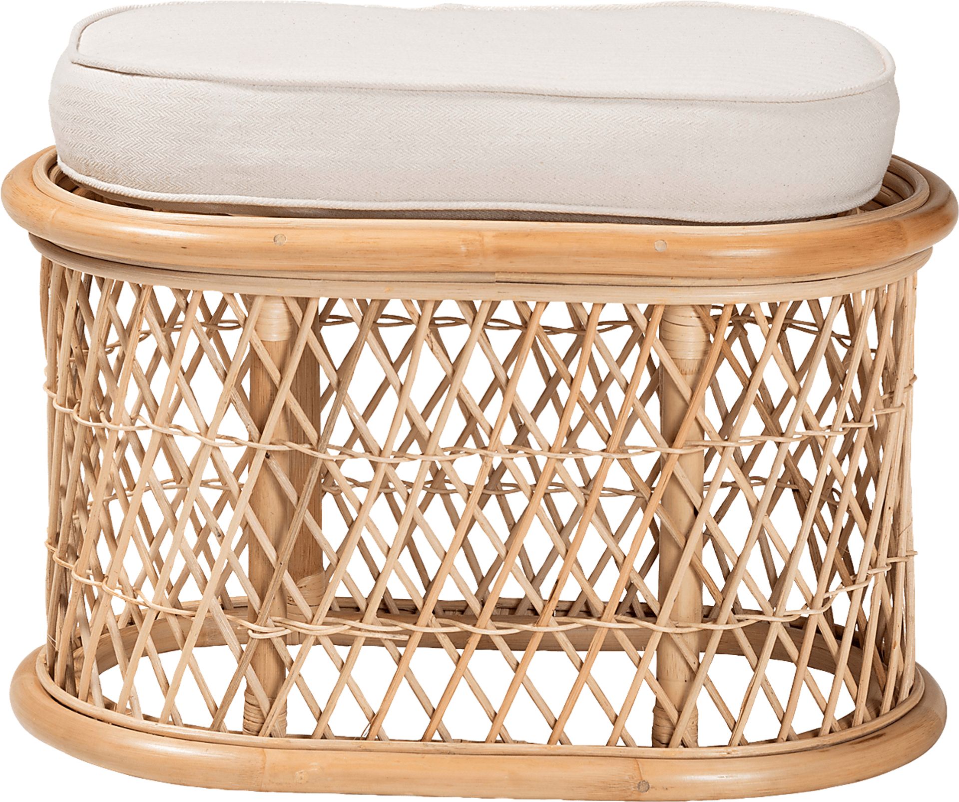 Nofftz Brown Ottoman - Image 7