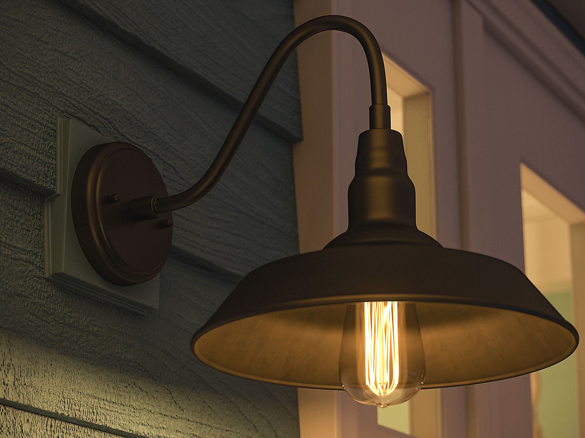 Nogales Black Outdoor Small Wall Sconce - Image 9