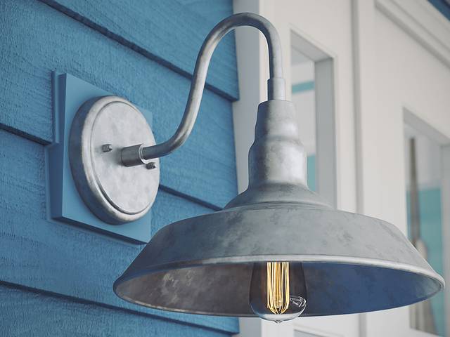 Nogales Silver Outdoor Large Wall Sconce - Thumbnail - Image 6