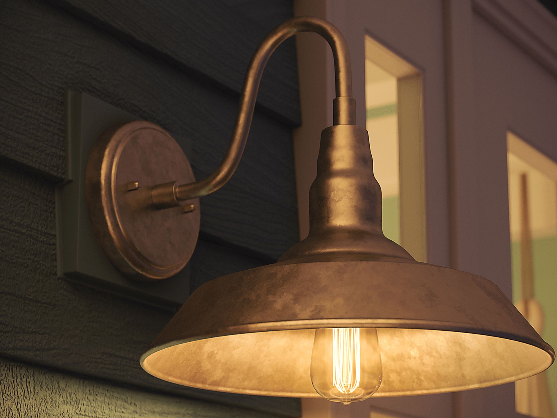 Nogales Silver Outdoor Large Wall Sconce - Image 9