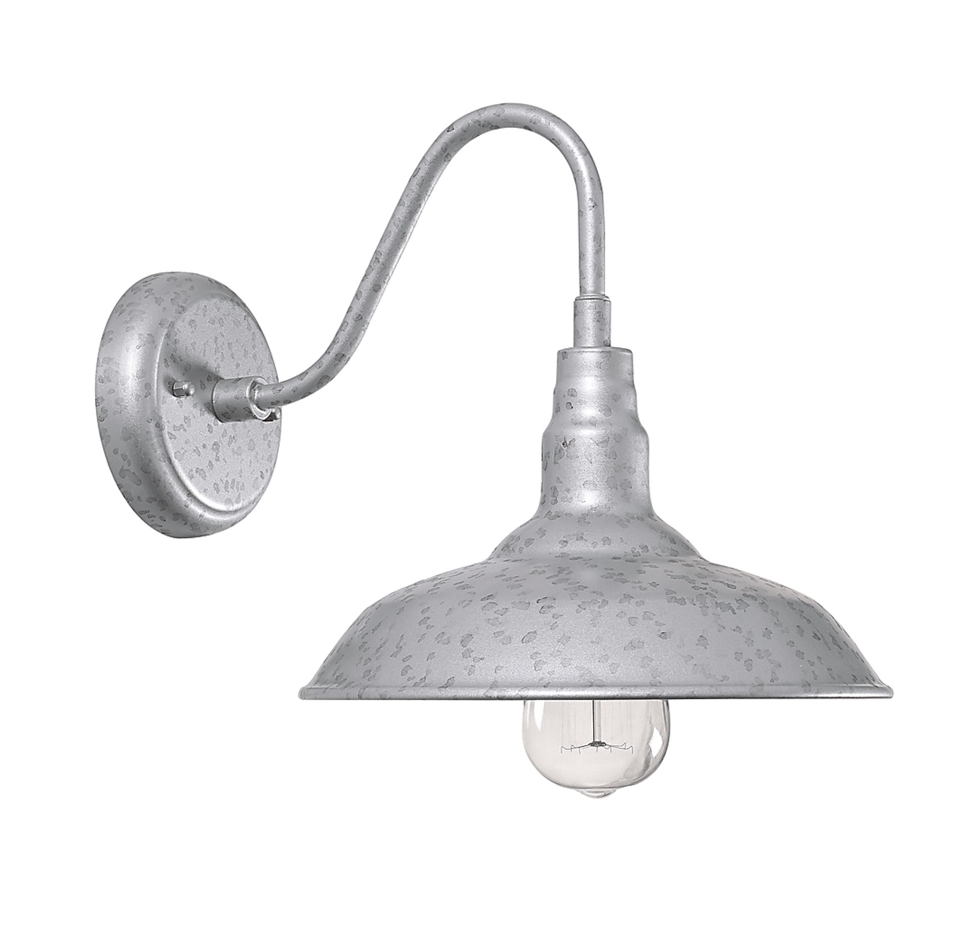 Nogales Silver Outdoor Small Wall Sconce - Image 11