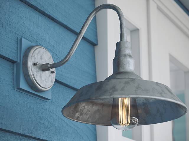 Nogales Silver Outdoor Small Wall Sconce - Thumbnail - Image 6