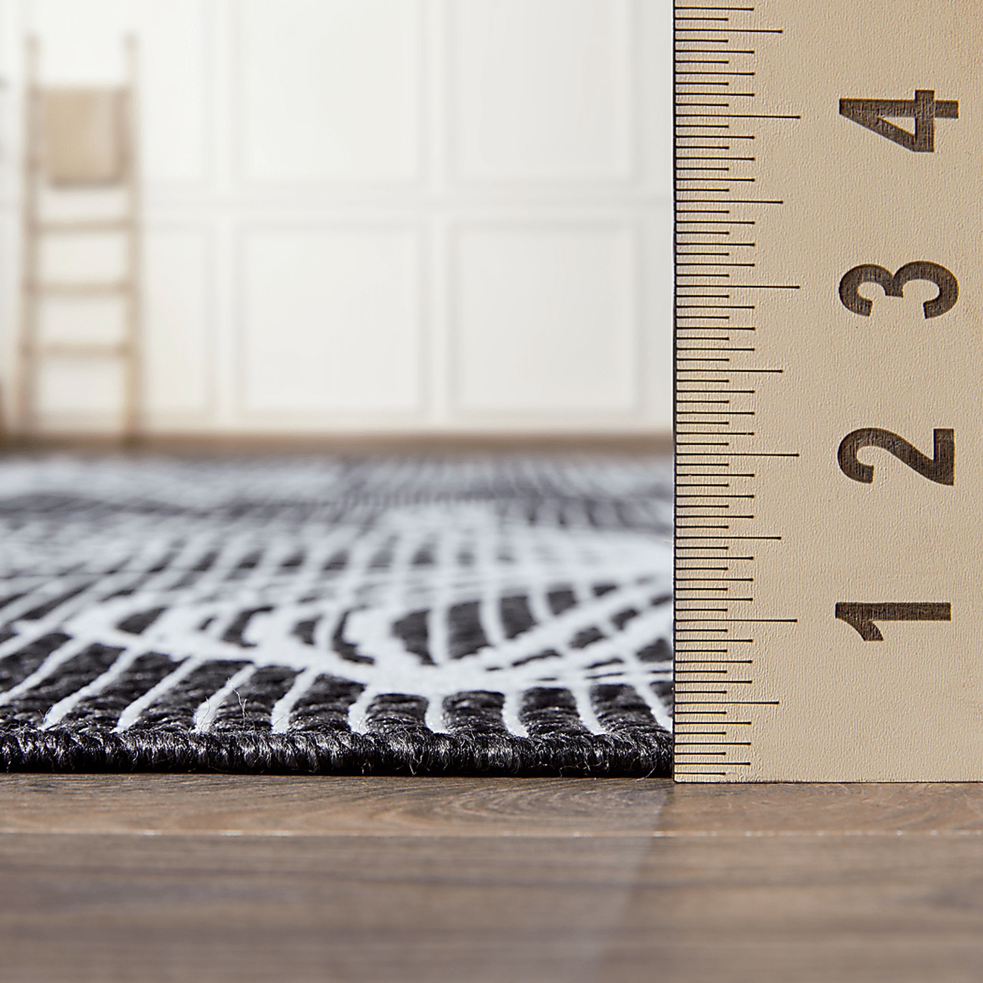 Noha Gray 5'3 x 7' Indoor/Outdoor Rug - Image 5