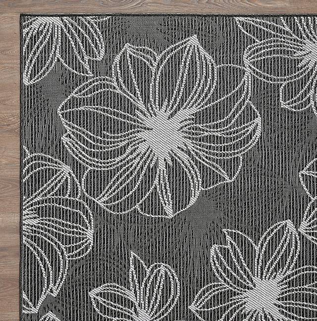 Noha Gray 5'3 x 7' Indoor/Outdoor Rug - Thumbnail - Image 6