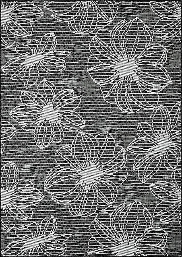 Noha Gray 5'3 x 7' Indoor/Outdoor Rug - Thumbnail - Image 9