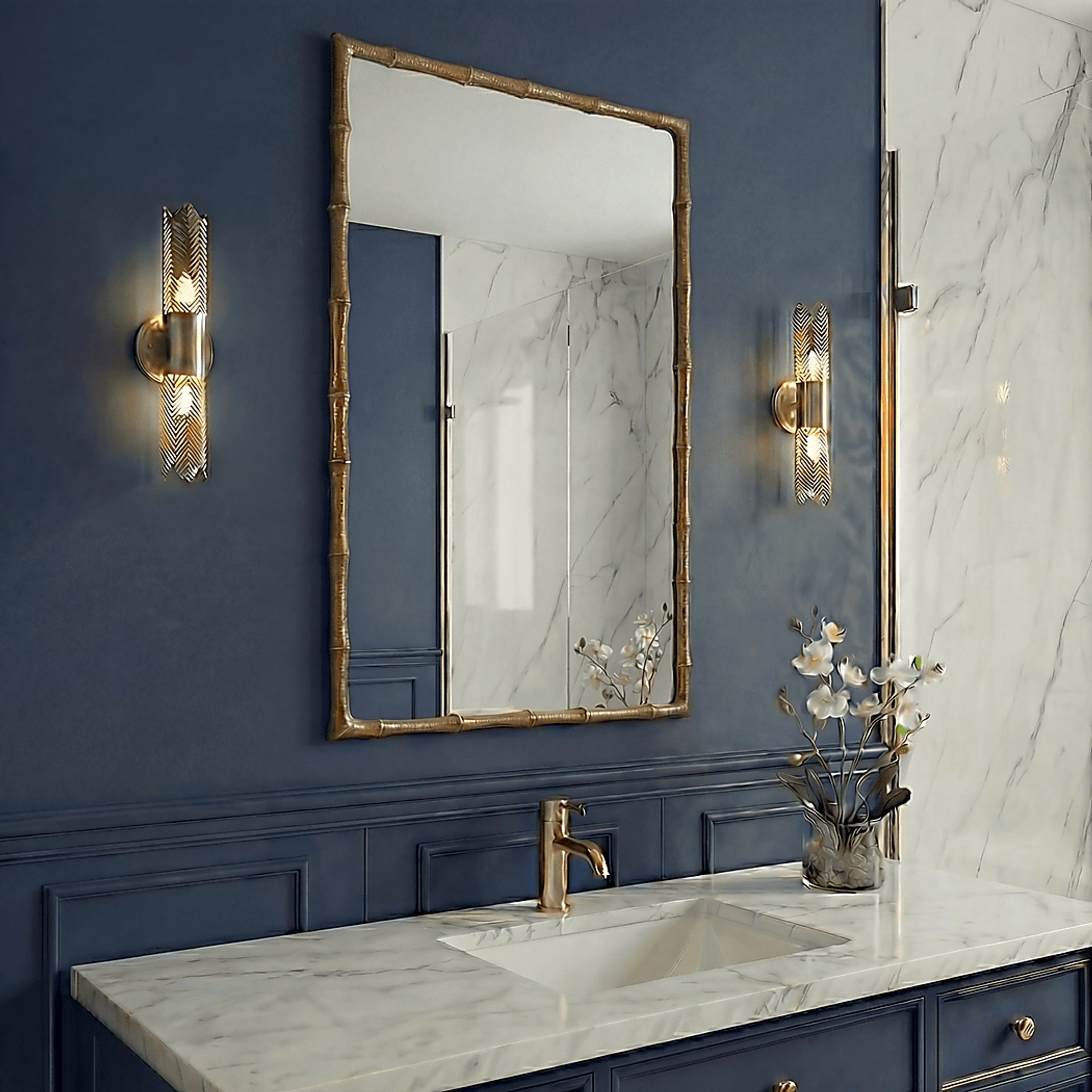 Nokhap Brass Mirror - Image 2