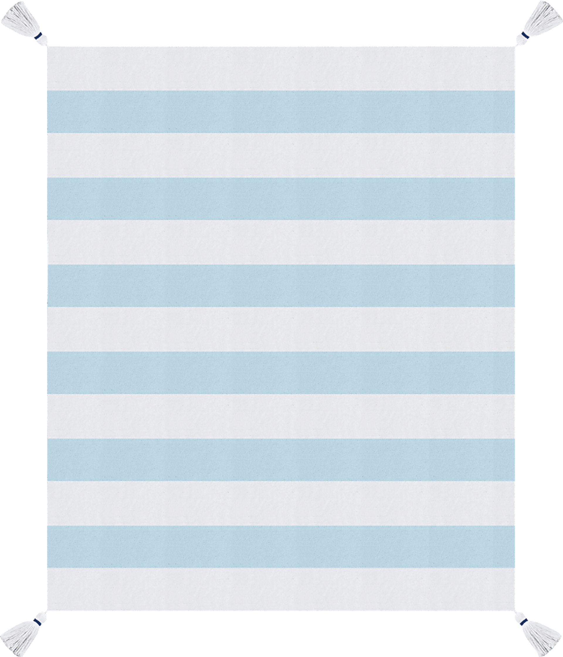 Nokodes Light Blue Throw Blanket - Image 1