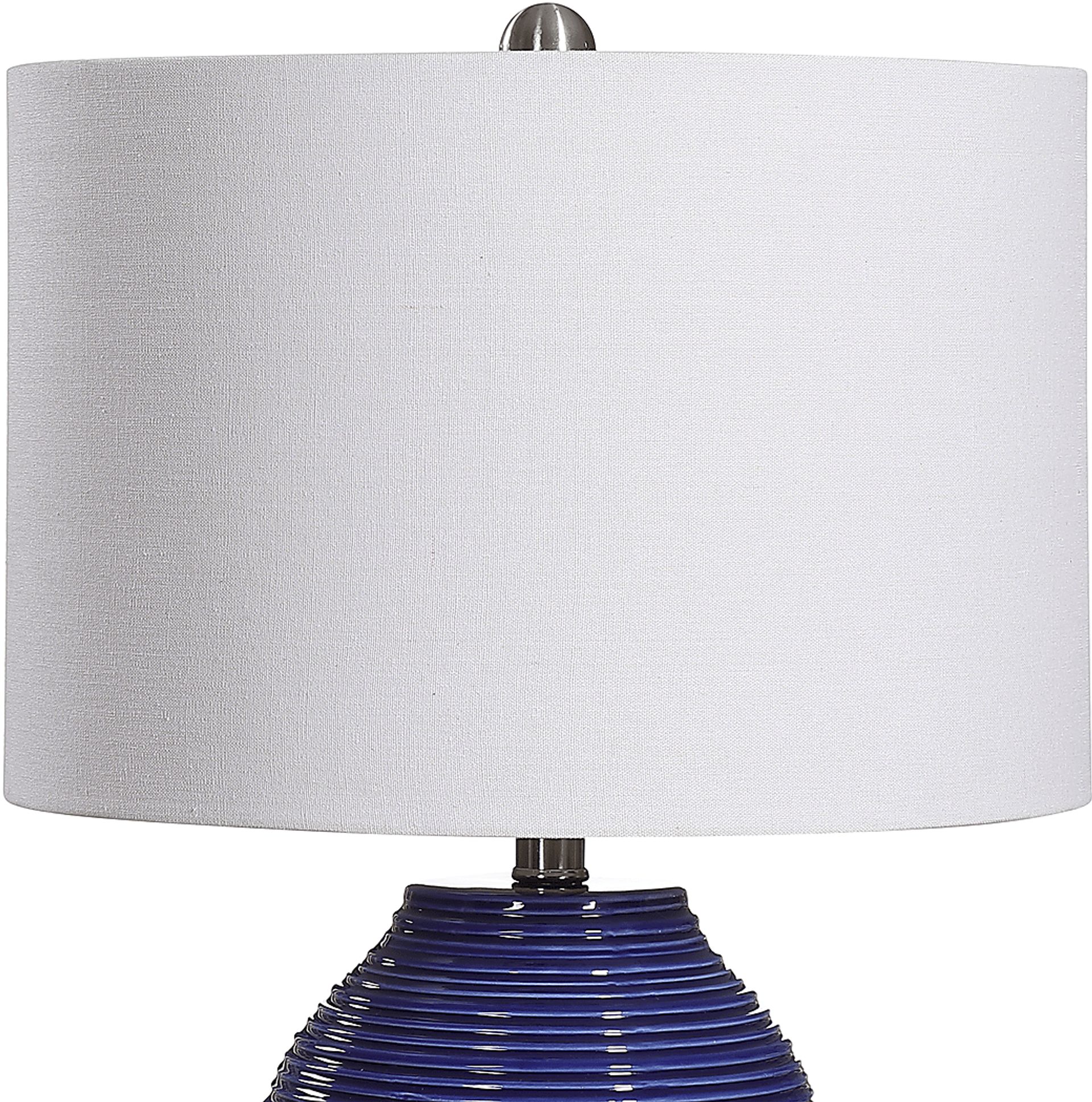 Nolans Bay Blue Lamp - Image 5