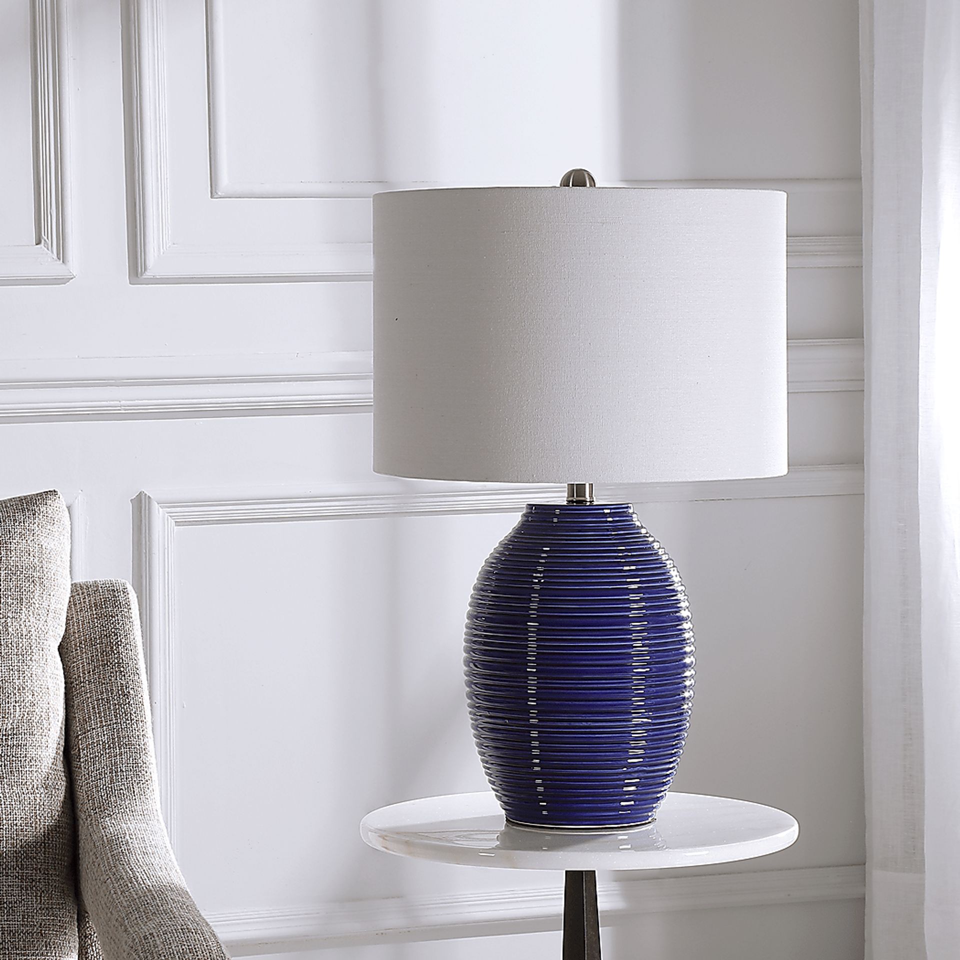 Nolans Bay Blue Lamp - Image 6