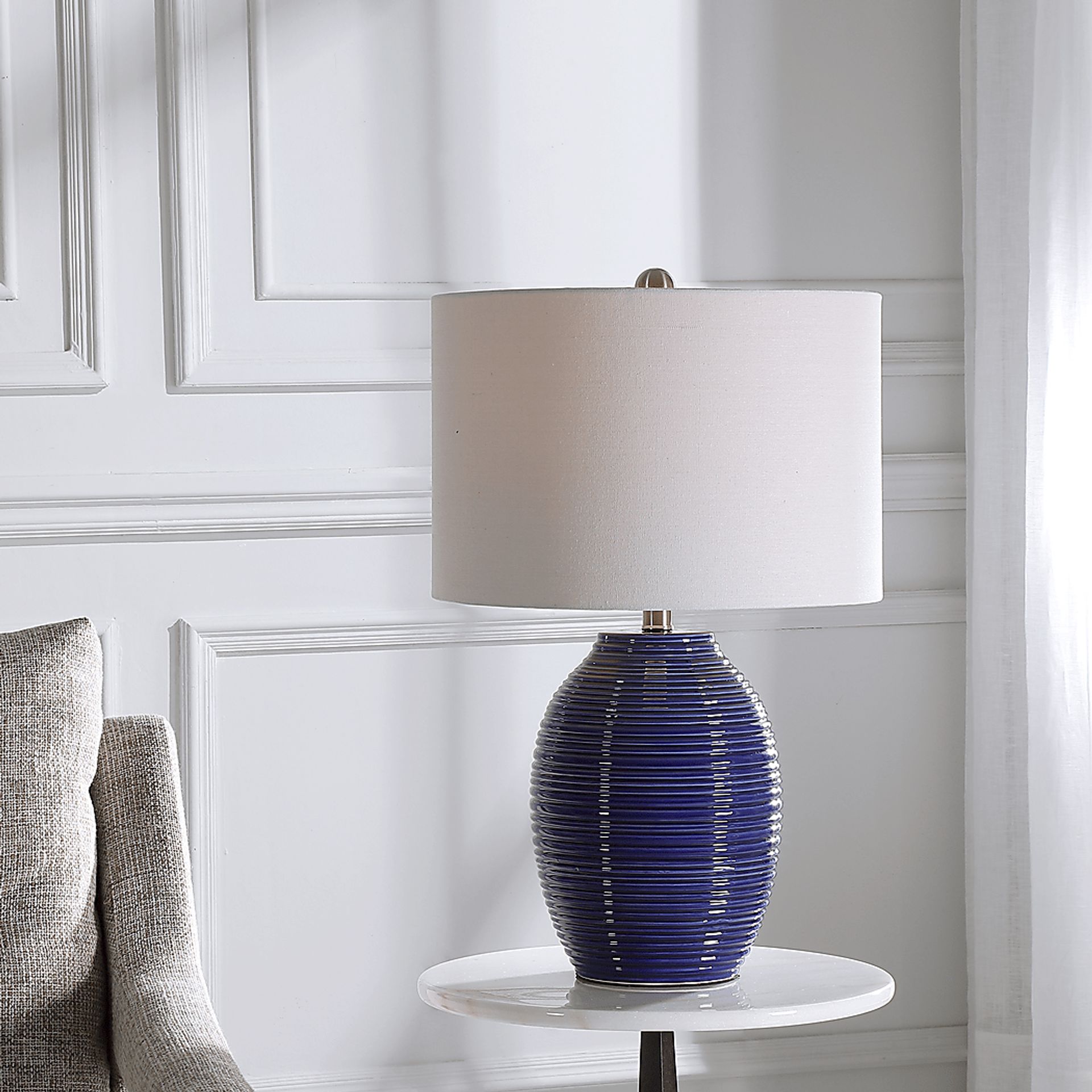 Nolans Bay Blue Lamp - Image 7
