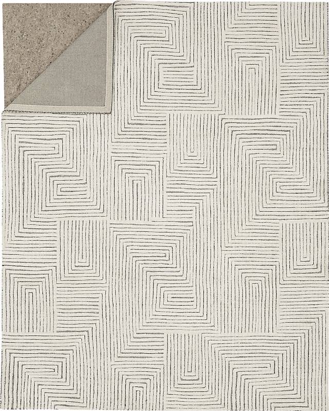 Nolensville White 6' x 9' Rug - Thumbnail - Image 3